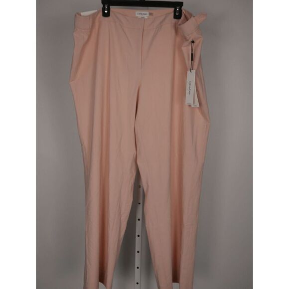 Calvin Klein Plus Size Mid-Rise Straight-Leg Pants 20W - Picture 2 of 12